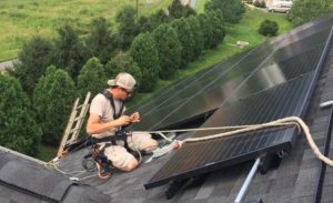 Virginia solar installation