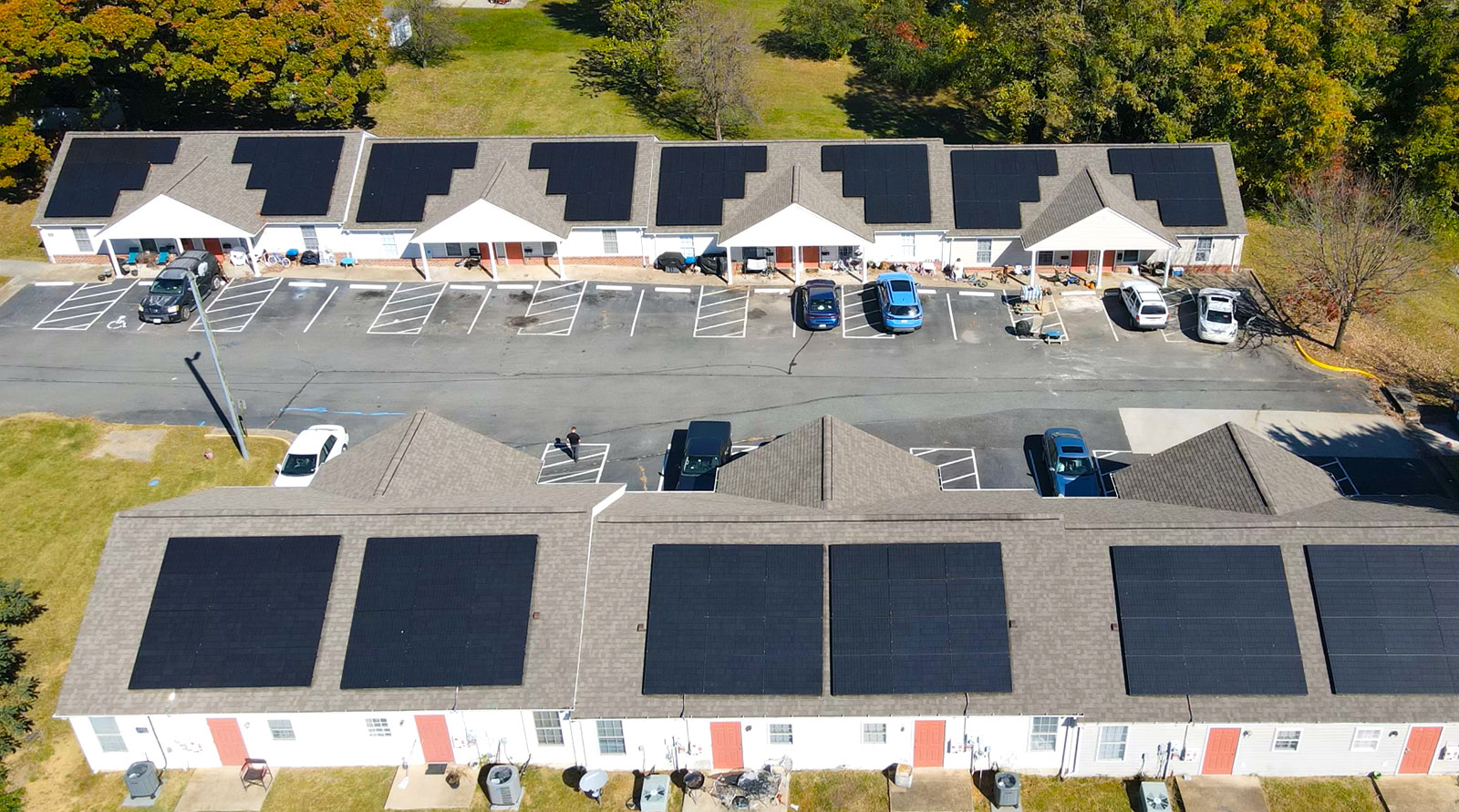 SunDay Solar team on roof